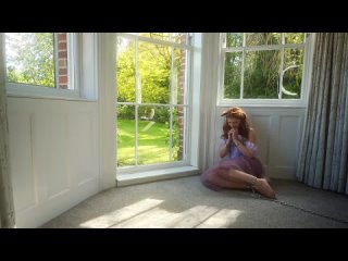 scarlett foxett. foxy kitsune queen in cruel metal bondage